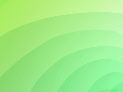 Abstract light green background with soft layered waves and vibrant lime gradient.