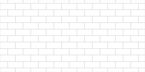 Fototapeta premium White brick wall background. architecture construction stone block brick wallpaper. seamless building cement concrete wall grunge background.