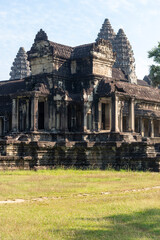 Angkor Wat, Siem Reap, Cambodia, Mid shot