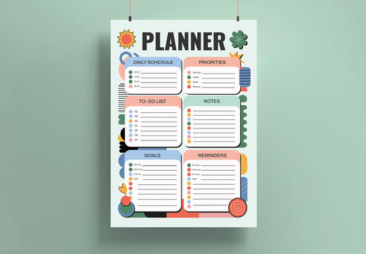 Daily Planner Template