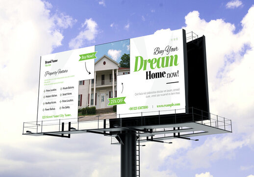 Billboard Design Template Layout