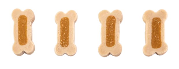 Fototapete Rund Zu Essen dry dog food isolated  © Kornienko Alexandr