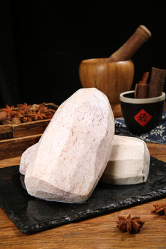 Fresh Peeled Taro Root Pieces, Guangxi Province