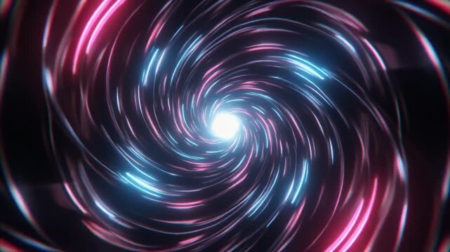 Abstract rotating plasma ring glowing bright core seamless motion futuristic 3D cinematic surreal ethereal ambience cascading softly glowing abstract unique style