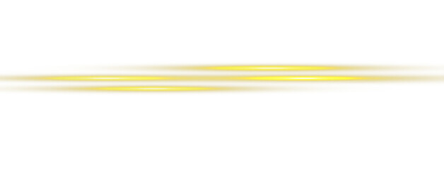 Four golden yellow light flares PNG on transparent background. Simple glowing effects in varying gold shades.