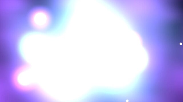 Abstract Bright Light Burst with Soft Purple and Blue Glow