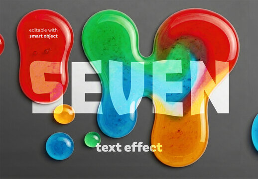 Gelly Text Effect