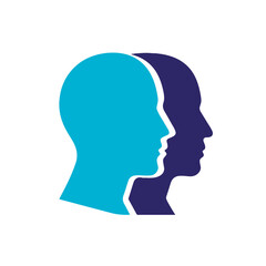 People Diversity Faces Icon