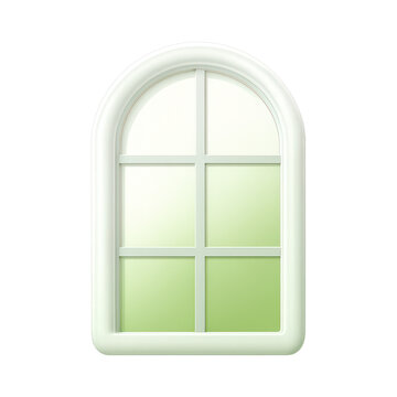 PNG Elegant arched window illustration
