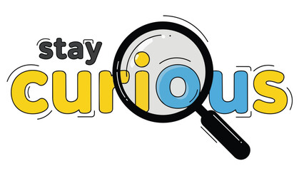 Nurturing an inquisitive mindset through visual encouragement a motivational illustration promoting continuous learning and exploration of new