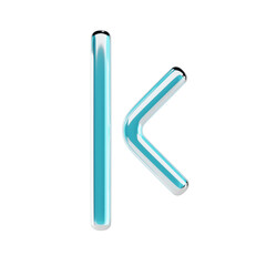 3D Liquid Glass Back Arrow Icon for Navigation