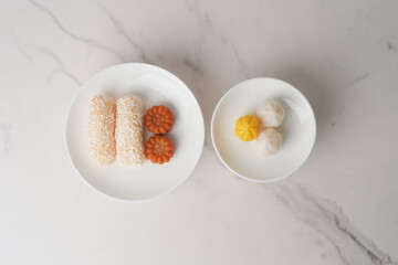 한국 명절 전통 간식, 한과, 유과, 송편 디저트