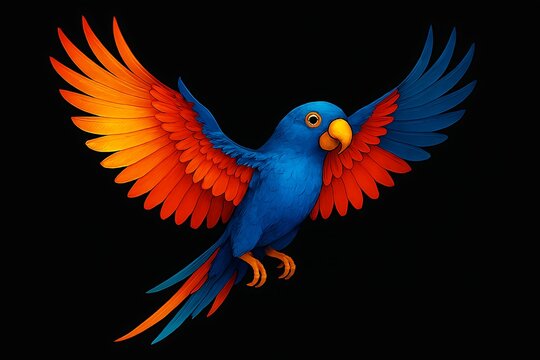 red and yellow macaw