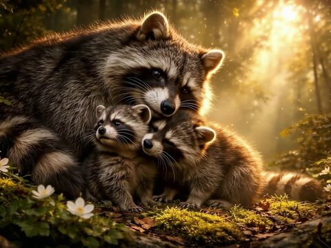Maman Raton et ses Petits