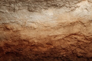 Ancient Stratified Rock Face - Earthy Brown and Beige Gradient Texture.