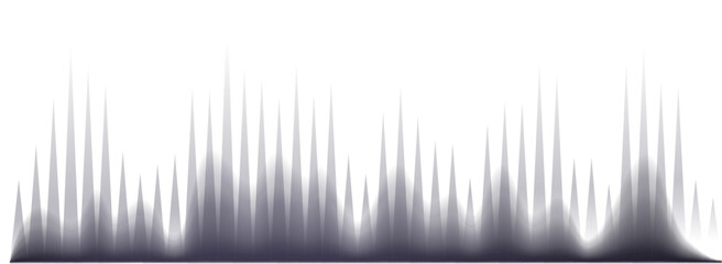 Melody pulse effect. Sound frequency black icon