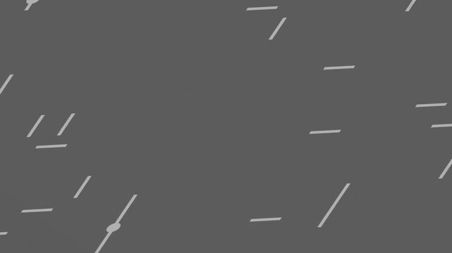 Monochrome Abstract Lines Moving In Quiet Space