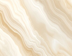 Fototapeta premium Luxurious beige marble texture with elegant wavy patterns
