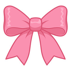 pink ribbon bow