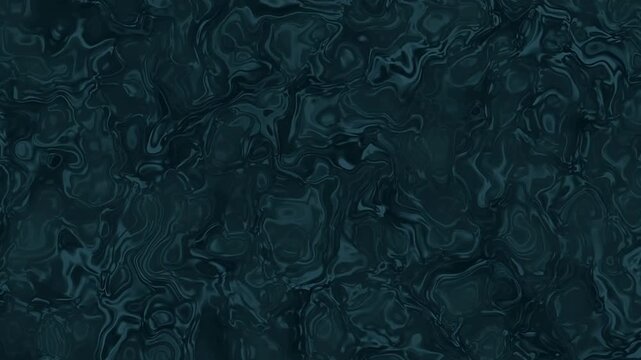 Smooth deep ocean liquid motion animation. Abstract fluid background perfect for meditation videos, music visualizers, promo, or wallpaper. 4K generated style.
