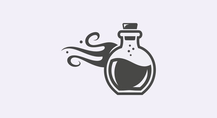 Obraz premium Potion bottle illustration
