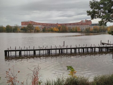 The Kongresshalle in N&uuml;rnberg at the The Nazi party rally grounds, southeast of Nuremberg, Germany