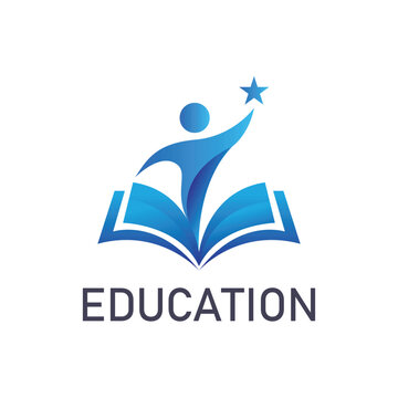 education, academic, school, college, madrasa, high school vector premium logo