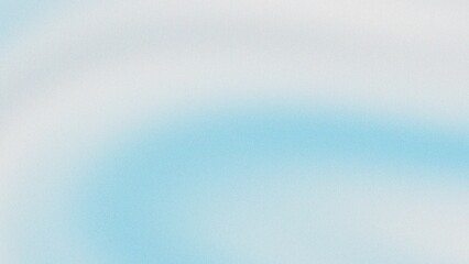 Abstract Pale Sky Blue and White Gradient Texture with Grainy Noise Effect banner poster header wallpaper backdrop design clean minimal frozen arctic light cloud mist ethereal airy coastal fresh © R.TREANDS
