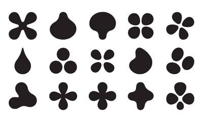 Fototapeta premium Seamless pattern of black dog and cat paw print icons featuring animal footprint silhouettes and nature tracks in a vector art illustration