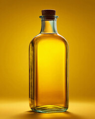 Olive Oil Bottle on clean background for commercial design
