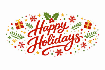 Holiday Greetings Card Design © MDMASUD