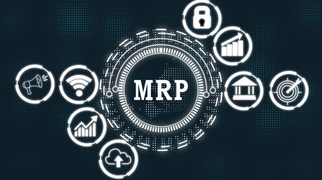 MRP Material Requirement planning Manufacturing Industry Business Process automation.