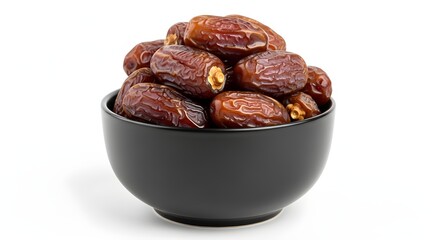 Obraz premium A bowl of fresh and delicious dates