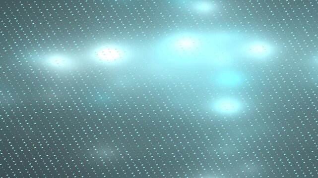 Soft Blue And White Glowing Particles Motion Background Loop Subtle Shimmer