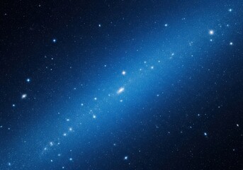 Obraz premium Deep space galaxy with countless stars and nebulae, a vast cosmic expanse