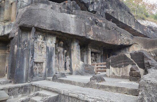Maharashtra's ancient Buddhist Ajanta Caves