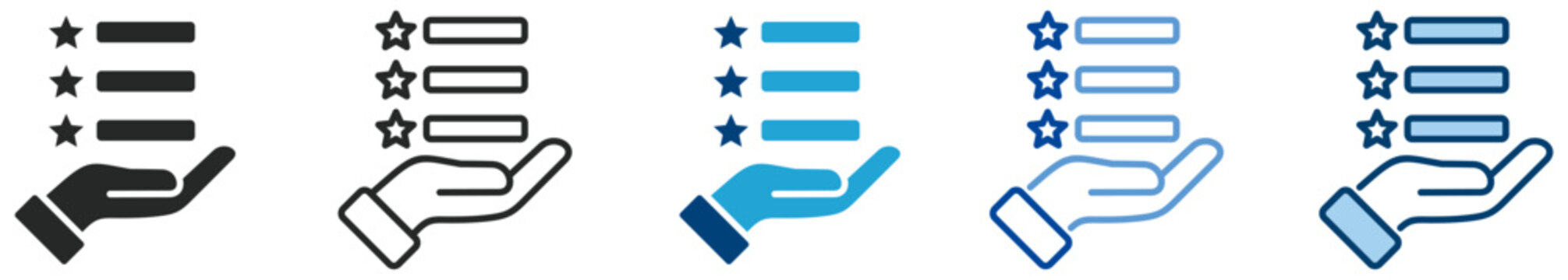 New features icon set multi style icon set collection vector illustration