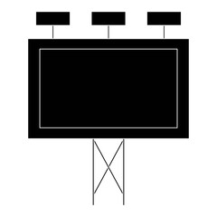 Modern Billboard Icon Set: Advertising, Promotion, Outdoor Marketing, Digital Display, Signboard, Poster, Urban Advertisement, Roadside Billboard, Large Display, Commercial Billboard.