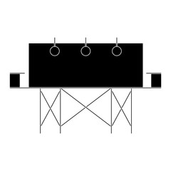 Modern Billboard Icon Set: Advertising, Promotion, Outdoor Marketing, Digital Display, Signboard, Poster, Urban Advertisement, Roadside Billboard, Large Display, Commercial Billboard.