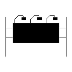 Modern Billboard Icon Set: Advertising, Promotion, Outdoor Marketing, Digital Display, Signboard, Poster, Urban Advertisement, Roadside Billboard, Large Display, Commercial Billboard.