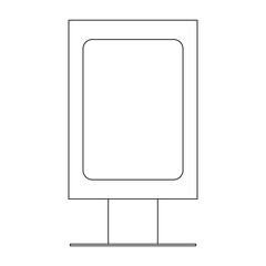 Modern Billboard Icon Set: Advertising, Promotion, Outdoor Marketing, Digital Display, Signboard, Poster, Urban Advertisement, Roadside Billboard, Large Display, Commercial Billboard.