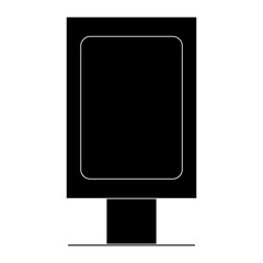 Modern Billboard Icon Set: Advertising, Promotion, Outdoor Marketing, Digital Display, Signboard, Poster, Urban Advertisement, Roadside Billboard, Large Display, Commercial Billboard.