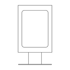 Modern Billboard Icon Set: Advertising, Promotion, Outdoor Marketing, Digital Display, Signboard, Poster, Urban Advertisement, Roadside Billboard, Large Display, Commercial Billboard.