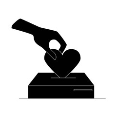 Donation, Charitable Giving, Fundraising, Donor Support, Donation Icon, Philanthropy, Community Support, Charity, Giving Back, Donation Drive.