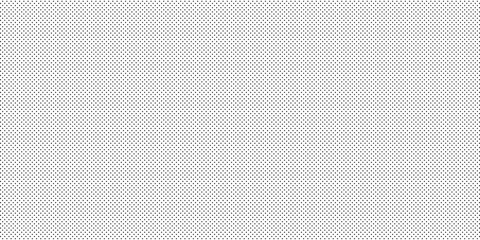 Black polka dots seamless pattern on white background. Halftone minimalist abstract wall in diagonal lines. Vector eps 10 © cihuy