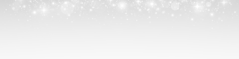 Christmas shimmer with radiant stardust and glowing particles.