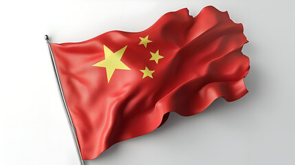 flag of china with flag