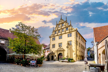 Naklejka premium Altstadt, Sulzfeld am Main, Deutschland 