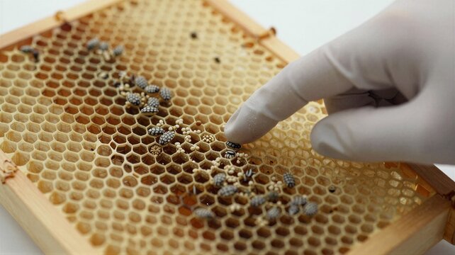 Varroa Mite Inspection Frame