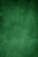 Abstract painted green watercolor background.